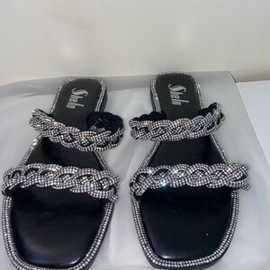 Shein Rhinestone Women's Sandals